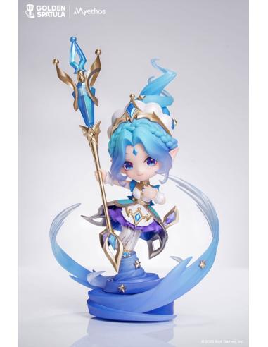 Myethos Golden Spatula Estatua PVC Prestige Perfume Gem Chibi Janna Figure 17 cm