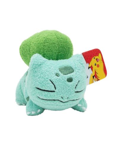 Jazwares Pokémon Figura de peluche para dormir Bulbasaur 12 cm