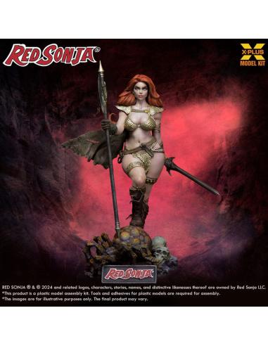 X-Plus Red Sonja Maqueta Plastic Model Kit 1/8 Red Sonja 27 cm