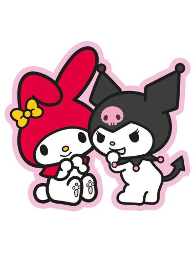 SANRIO Cojin 3D My Melody &#38; Kuromi Hello Kitty