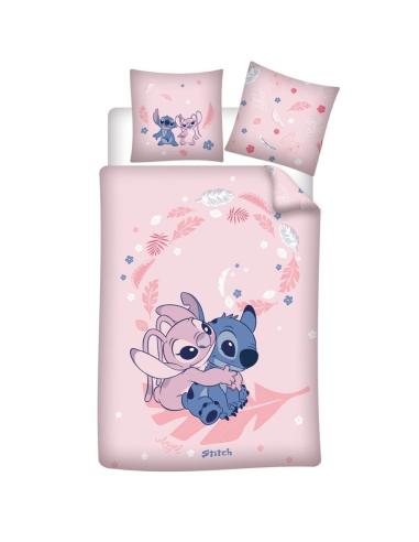DISNEY Funda nordica Angel &#38; Stitch Disney cama 90cm policotton
