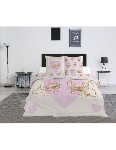 DISNEY Funda nordica Stitch &#38; Angel Disney cama 135cm policotton