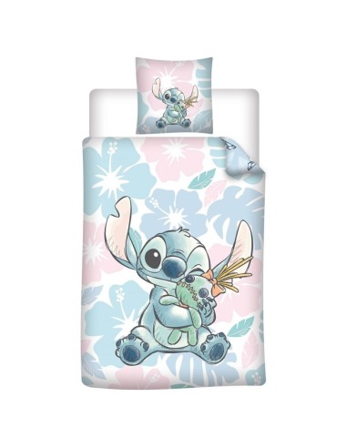 DISNEY Funda nordica Stitch Disney cama 90cm policotton