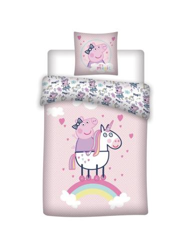 ASTLEY BAKER DAVIES Funda nordica Peppa Pig cama 90 algodon