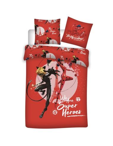ZAGTOON Funda nordica Prodigiosa Lady Bug cama 90 algodon
