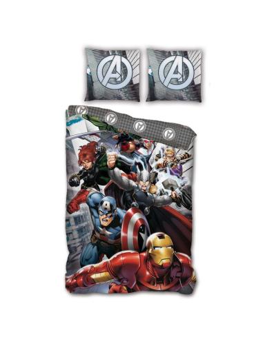 MARVEL Funda nordica Vengadores Avengers Marvel cama 90cm microfibra