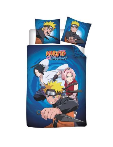 PIERROT Funda nordica Naruto Shippuden cama 90 algodon