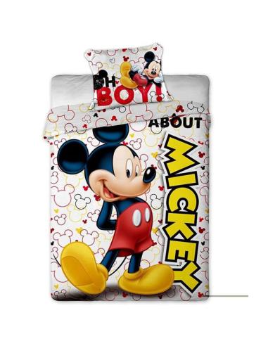 DISNEY Funda nordica Mickey Disney cama 90cm microfibra