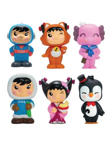 Funmaker Inc. Rokimoto Cup of Fun Figuras Blind Box 10 cm Wave 1 Expositor (6)