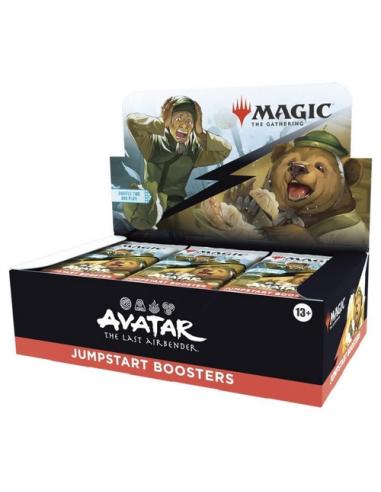 Avatar: La Leyenda de Aang, cada uno con 20 cartas de Magic, incluyendo todas las cartas de tierra necesarias para jugar. Si qui
