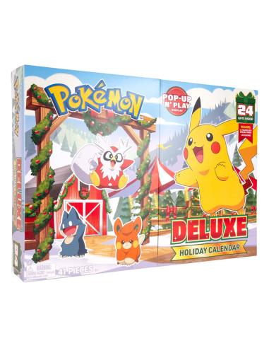 Jazwares Pokémon Calendario de adviento Pop-Up 'N' Play Deluxe Holiday 2025 *Version EN*