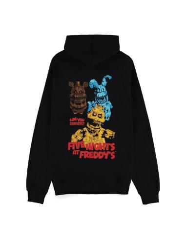 Difuzed Five Nights at Freddy's Sudadera capucha Can You Survive talla L