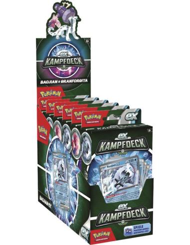 Pokémon Company International Pokémon TCG EX-Kampfdeck Juli 2023 Expositor (6) *Edición Alemán*