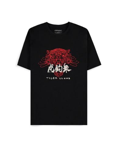 Difuzed Cyberpunk 2077 Camiseta Tiger Claws talla XL