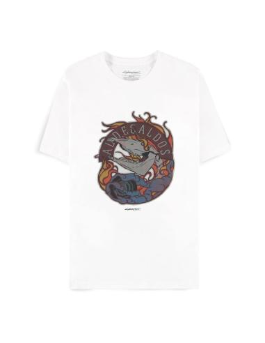 Difuzed Cyberpunk 2077 Camiseta Aldecaldos Horse skull talla XL