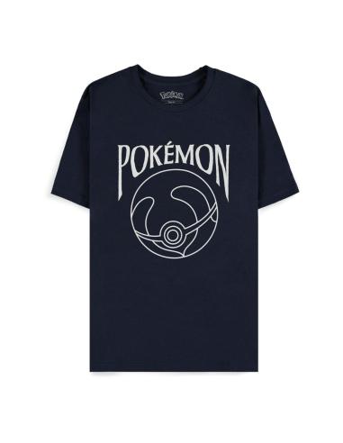Difuzed Pokémon Camiseta Navy Heal Ball talla L