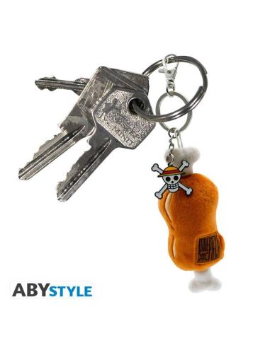 OP MEAT ON A BON PLUSH KEYCHAIN