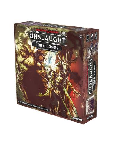 Wizkids Dungeons & Dragons Onslaught Expansión del Juego Tomb of Horrors - Maps & Monsters Expansion *Edición Inglés*