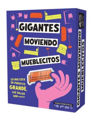 ASMODEE EDITIONS IBERICA SLU GIGANTES MOVIENDO MUEBLECITOS JDM