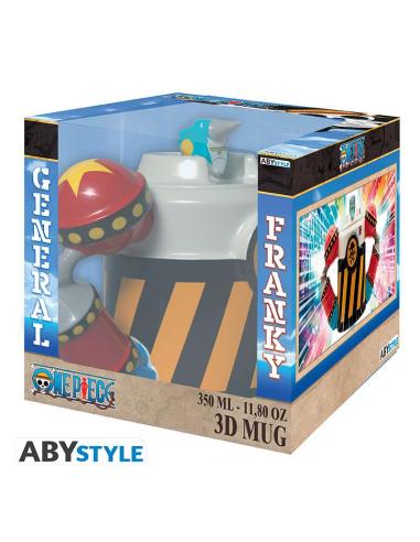 OP FRANKY IRON PIRATE SHOGUN 3D MUG