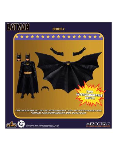 MEZCO TOYZ Figura Batman - Batman 1989 Series 2 DC Comics 9,5cm