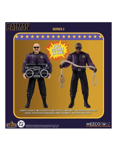 MEZCO TOYZ Figura Joker Goon Two Batman 1989 Series 2 DC Comics 9,5cm