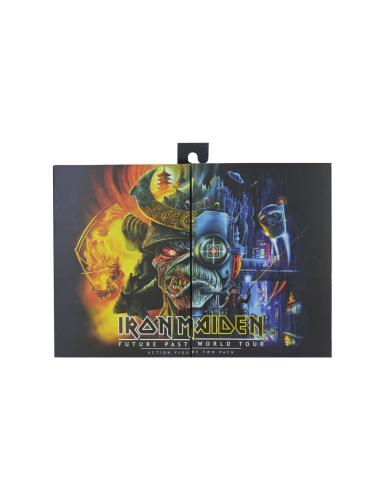 NECA IRON MAIDEN FUTU PAST WORLD ULT AF 2PACK