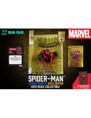 MARVEL COLL SPIDERMAN #1 B&G VA D23 FIG