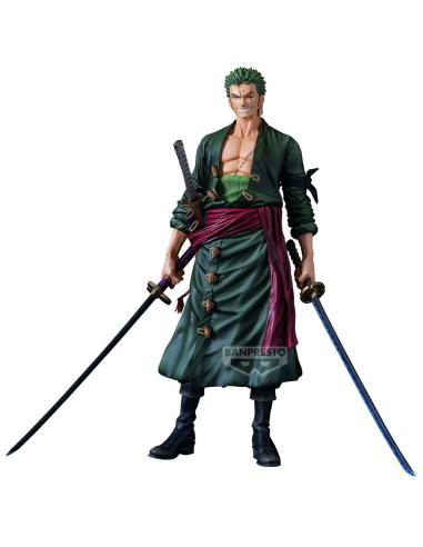 BANPRESTO Figura Roronoa Zoro Premium The Brush One Piece 30cm