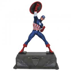 Estatua resina Capitan America Marvel 30cm