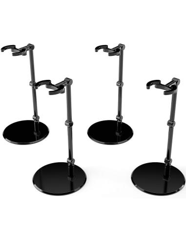 Good Smile Company The Simple Stand Mini Nendoroid More Pack de 4 Caballetes para Mini Figuras mini Black