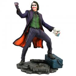 Estatua diorama Joker Batman El Caballero Oscuro DC Comics 23cm