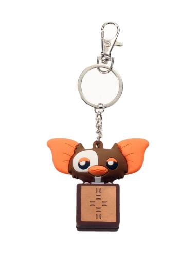 SD Toys Gremlins Llavero caucho Pokis Gizmo in a Box 6 cm