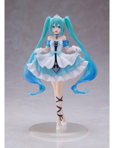 Taito Prize Hatsune Miku Estatua PVC Hatsune Miku Wonderland Cinderella Ver. 18 cm