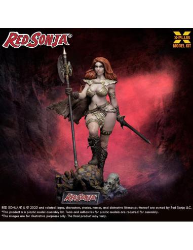 X-Plus Red Sonja Maqueta Plastic Model Kit 1/8 Red Sonja reedición 27 cm
