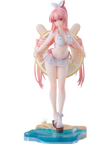 Solarain Rosuuri Character Estatua PVC 1/7 White Rabbit Rosu: Swimsuit Ver. 25 cm