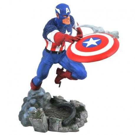 Estatua Capitan America Marvel Comic Gallery 25cm - Imagen 1