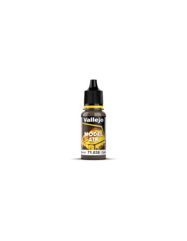 VALLEJO MODEL AIR 71038 CAMOUFLAGE MEDIUM BROWN