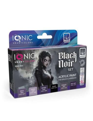 AMMO BY MIG JIMENEZ IONIC BLACK NOIR PAINT SET