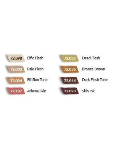 VALLEJO GAME COLOR SET 72187 SKIN TONE