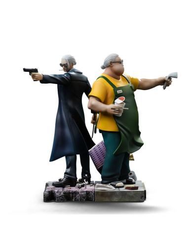 Iron Studios Sakamoto Days Estatua 1/10 Deluxe Art Scale Taro Sakamoto 20 cm