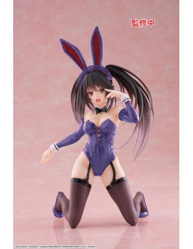Taito Prize Date A Live V Estatua PVC Desktop Cute Figure Kurumi Tokisaki Bunny Ver. Renewal 13 cm