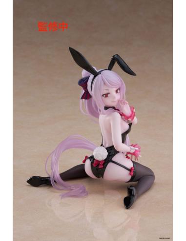 Taito Prize Overlord Estatua PVC Desktop Cute Figure Shalltear Bunny Ver. 13 cm