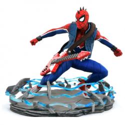 Estatua Spider-Punk Spiderman Marvel 18cm