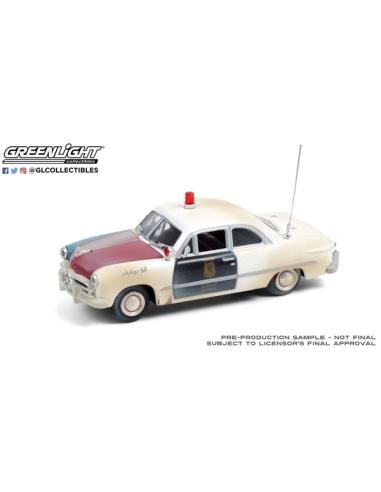 Coche de metal en miniatura Ford Tijuana "Patrulla Fronteriza de México" (1949) Greenlight 1/43