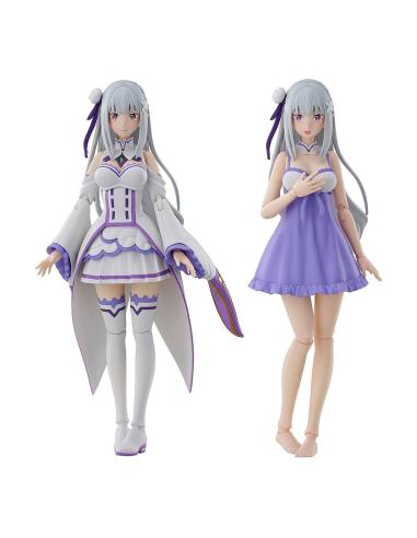 Kadokawa Re:Zero Starting Life in Another World Plastic Model Kit Emilia DX Ver. 16 cm
