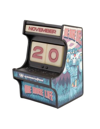 GAMERATION ARCADE 3D PERPETUAL CALENDAR