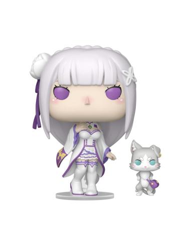 Funko Re:Zero POP!&Buddy Animation Vinyl Figuren Emilia w/Puck 9 cm
