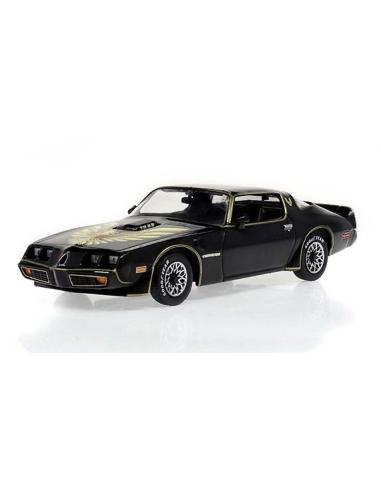 Coche de metal en miniatura Pontiac Firebird Trans Am "Rocky II" (1979) Greenlight 1/43