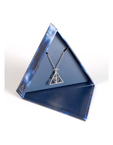 The Carat Shop Harry Potter: Deathly Hallows Collar giratorio Set de regalo (Plateado)